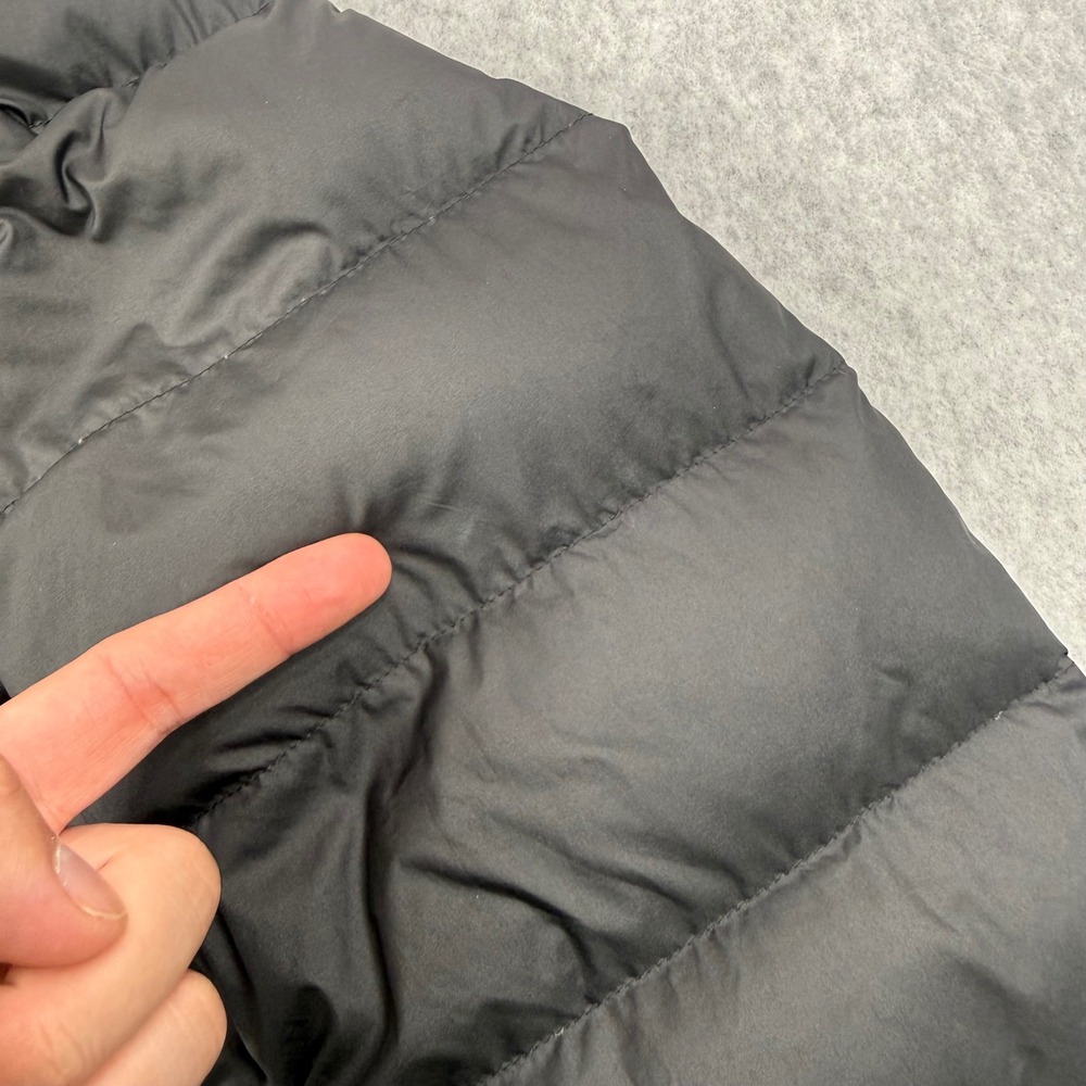 The North Face Jacket Mens Large Black 550 Goose Down Puffer Insulated Full Zip - Picture 6 of 14